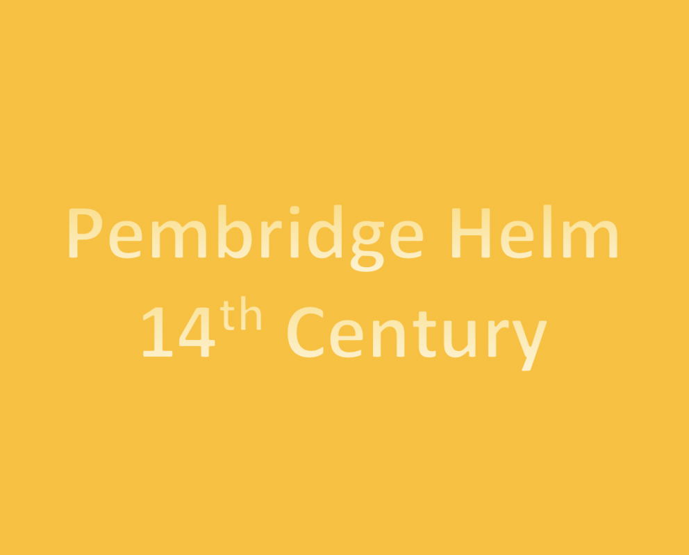 Pembridge Helm, 14th century, Image © National Museums Scotland